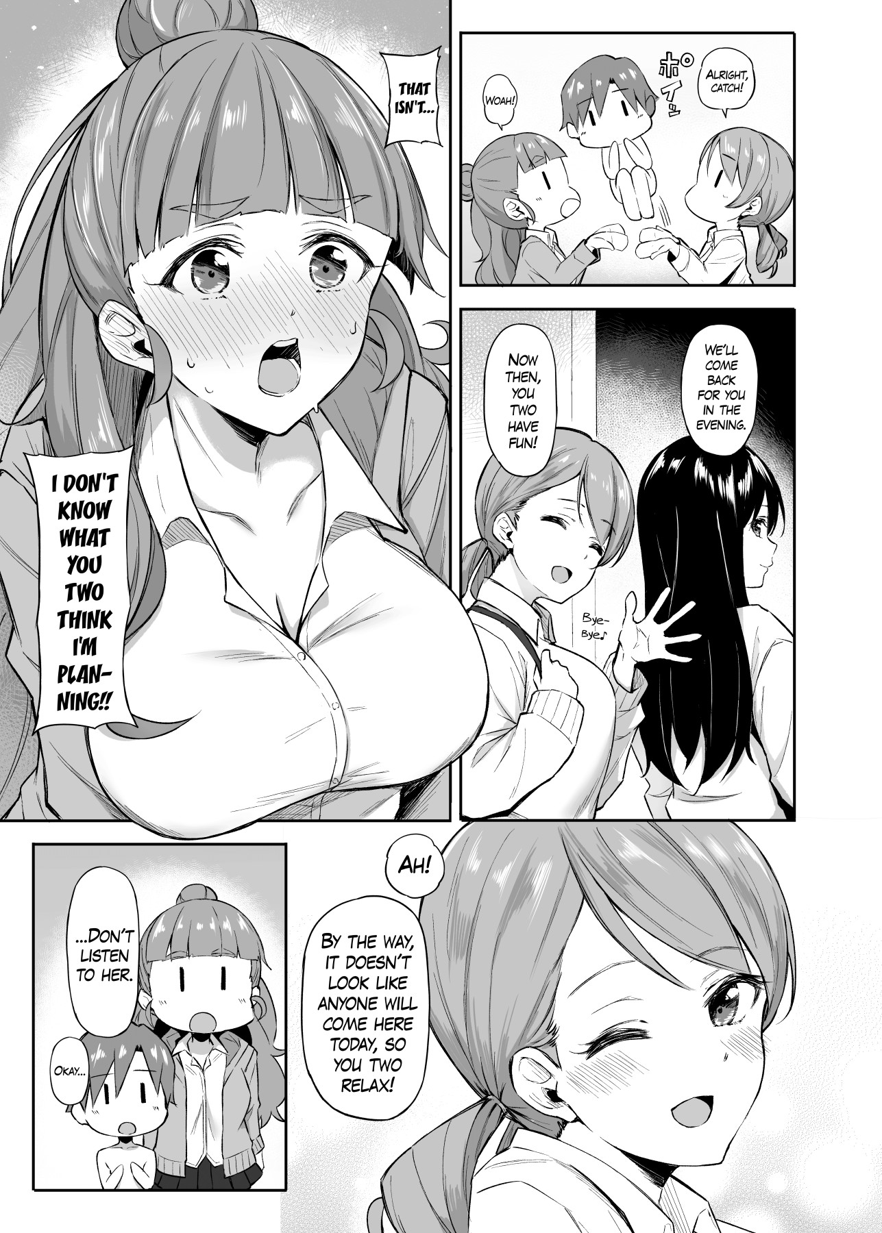 Hentai Manga Comic-Nao and Shota P's Eromanga-Read-6